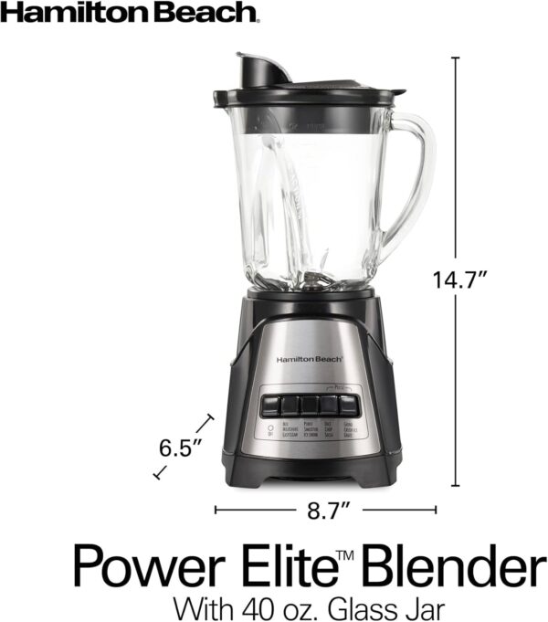 Hamilton Beach Power Elite Wave Action Blender - Image 2