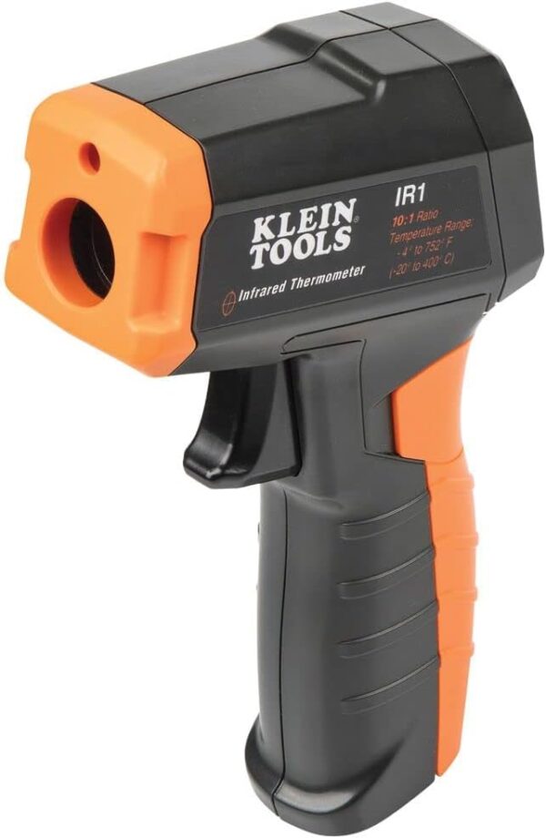 Klein Tools IR1 Infrared Thermometer, Digital Laser Gun is Non-Contact Thermometer - Image 2