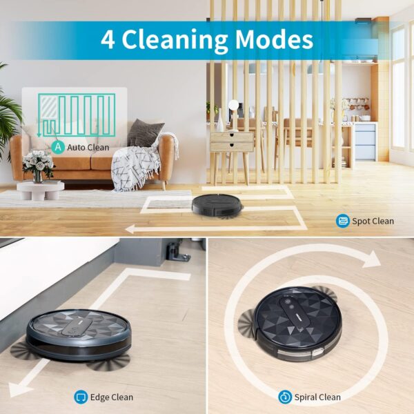 AIRROBO Robot Vacuum Cleaner with 2800Pa Suction Power - Image 3